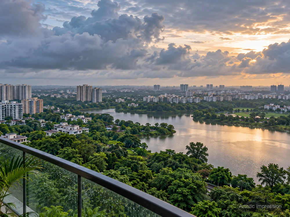 Evening view — Sobha Liora Whitefield